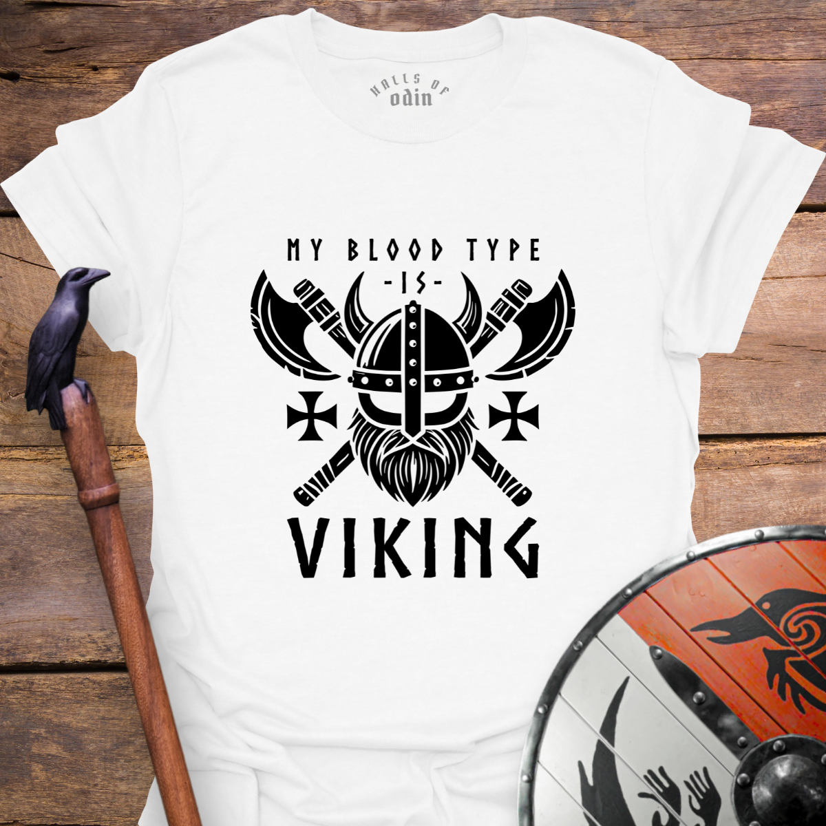 Blood Type Viking T-Shirt