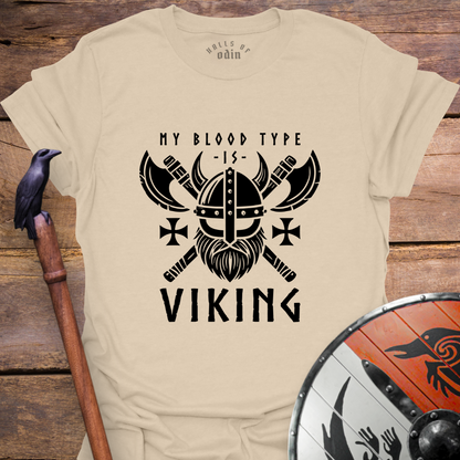 Blood Type Viking T-Shirt