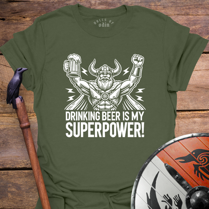 Beer Is My Superpower T-Shirt