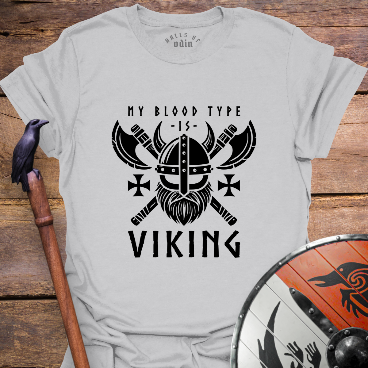 Blood Type Viking T-Shirt