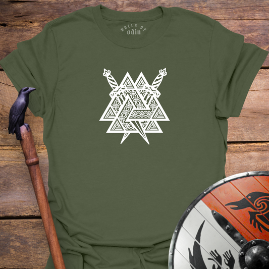 Valknut Knife T-Shirt