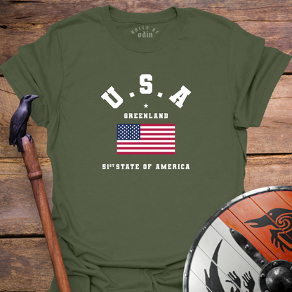 USA Greenland T-Shirt