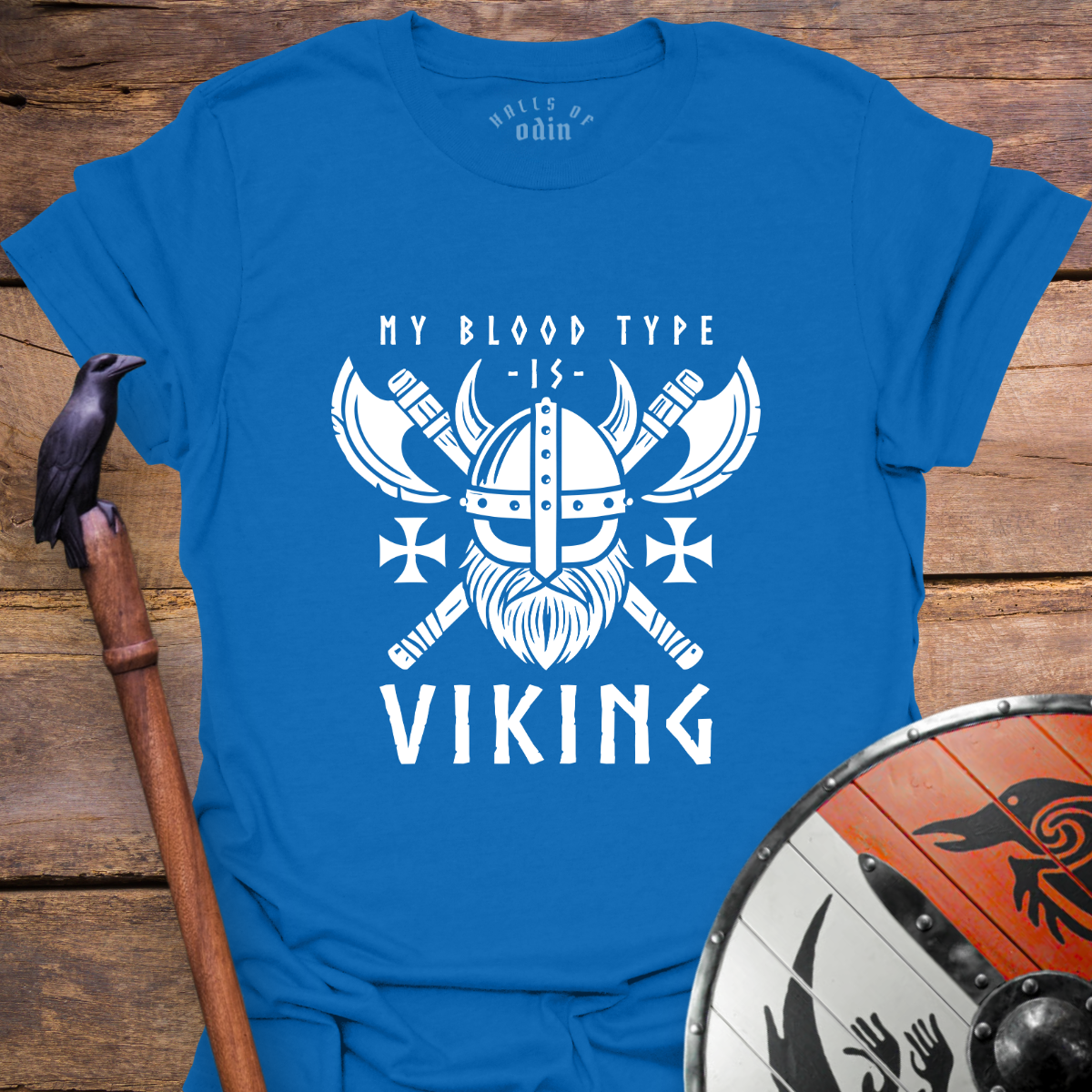 Blood Type Viking T-Shirt